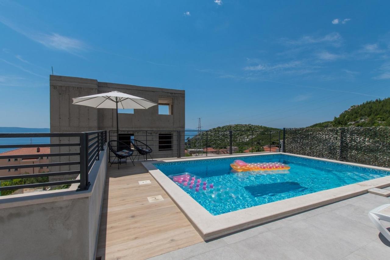 Villa Violet With Salt Water Pool Makarska Exterior foto
